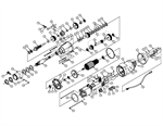 Electric Core Drill Motor Parts