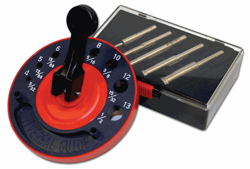 Diamond Plated Hole Saw Set